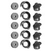 5sets/lot Spool Shuttle Bobbin Holder for Shoe Sewing Mending Repair