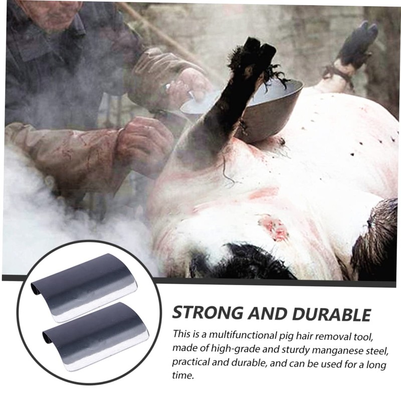 PAMINGONO Pcs Manganese Steel Pig Hair Remover Professional Pig Hair