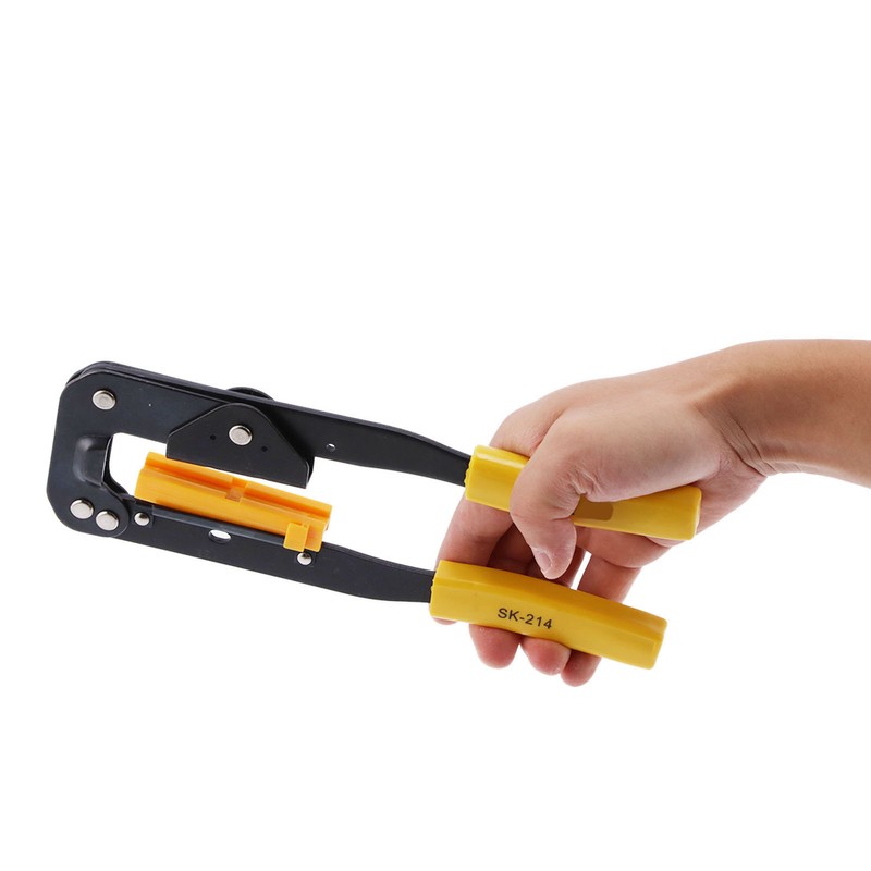 SK‑214 Flat Ribbon Cable Crimper High Carbon Steel Hand Wire