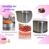Total Supplier 3 Moldes De Aluminio Para Hornear Pan P/