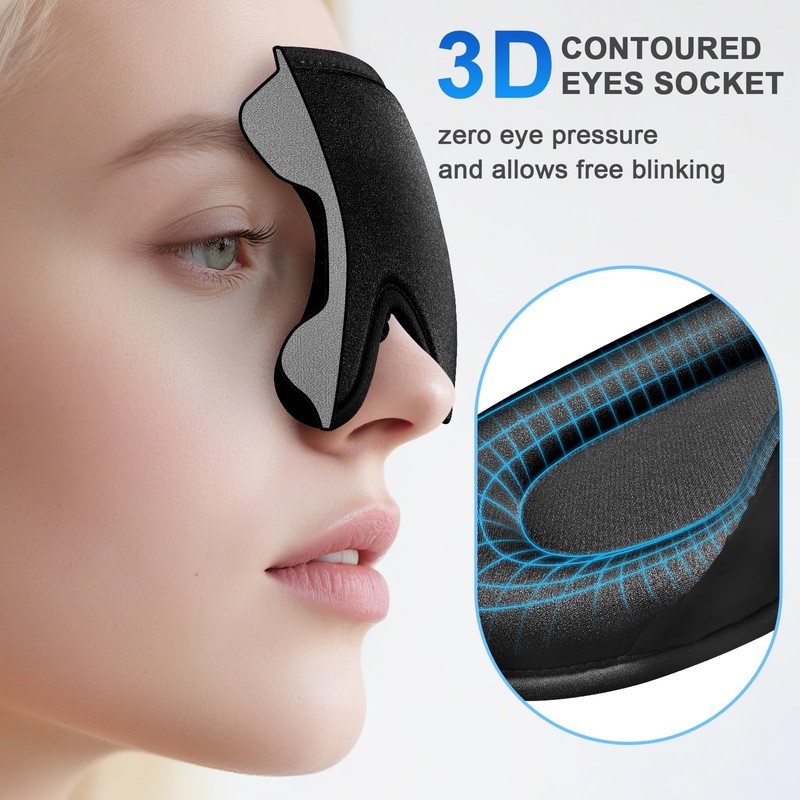 Sleep Mask for Side Sleeper Men Women | Zero Eye