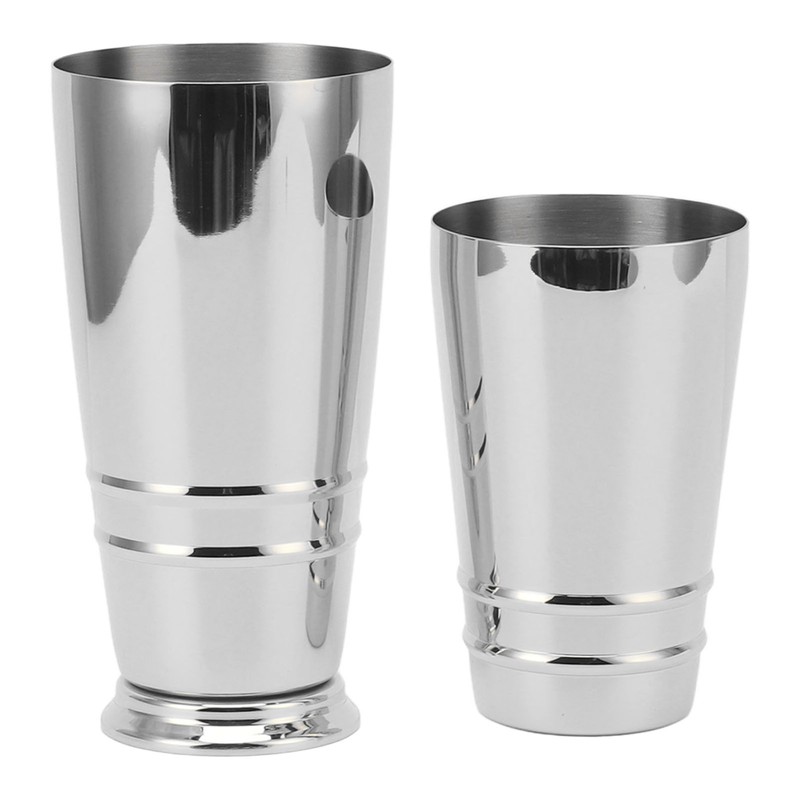 Cocktail Mixer 304 Stainless Steel Glossy with Bottom Dishwasher Safe