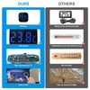 Brifit Aquarium Thermometer, Mini Digital Aquarium Thermometer, LED Display, Touch