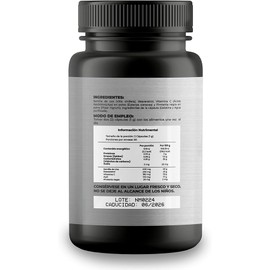 Naima Resveratrol Semilla Uva 100 Cápsulas Suplemento Alimenticio Puro Ingredientes Naturales Pimienta Negra Vitamina Propiedades Antioxidantes