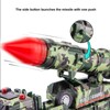Missile Truck Toy High Simulation Strong Return Force Alloy Lights