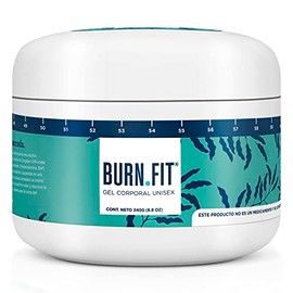 Gel Corporal Burn Fit, Potenciador Ligero de Entrenamiento Anticelulítico para Vientre y Cuerpo, Gel No Pegajoso Caliente y Frío para Pre y Post-Entrenamiento, Máximo Rendimiento de Entrenamiento.