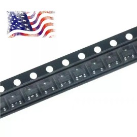 Unbranded 10PCS BC846B 1B NPN SOT-23 80V 0.1A Triode SMD transistor BJT