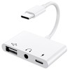 Uniytriox Adapter USB C auf USB, 3 in 1 USBC