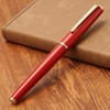 Jinhao 95 - Pluma estilográfica de metal, punta media, rojo
