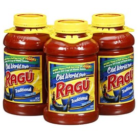 Ragu Rag Traditional Spaghetti Sauce - 3/45oz/4pk