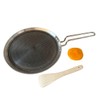 Triply Honeycomb Stainless Steel Dosa Tawa with Induction and Gas