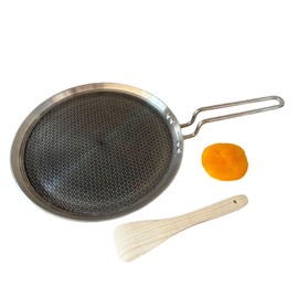 Triply Honeycomb Stainless Steel Dosa Tawa with Induction and Gas Stove Compatible