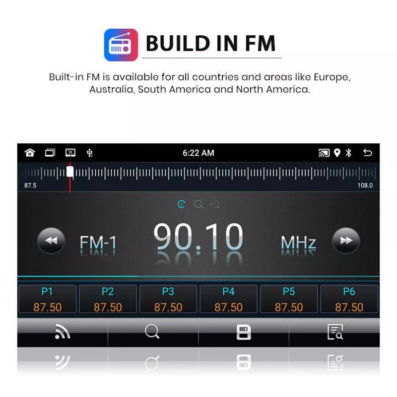 Jingelsye For Honda Civic 2006-2011 Apple CarPlay Android 12 Car