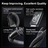USB 4 Cable 6.6FT for Thunderbolt 5 Cable 80Gbps, up