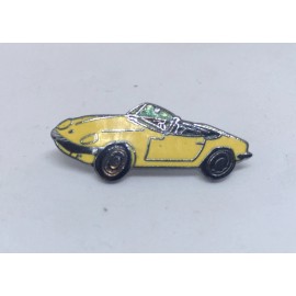 Lotus Elan S1/S2/S3/S4 lapel / hat pin , 35mm, yellow