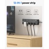 NTONPOWER Flat Plug Extension Cord 25 Ft, NTONPOWER Surge Protector