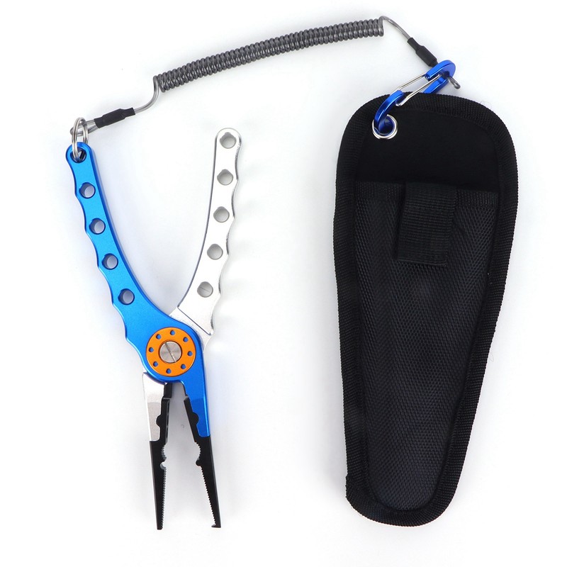 Fishing Lure Pliers Tongs Multifunction Aluminum Alloy Hook Remover Tool