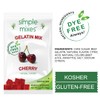 Simple Mixes Natural Gelatin Dessert, Cherry, Healthy Snack, Dye-Free, No