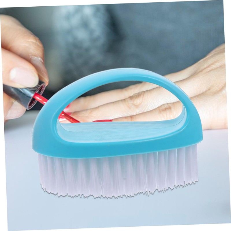 VICASKY 2pcs Candy Nail Cleaning Brushes for Dust Removal Portable