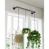 SOFITORG Plant Hanger Indoor, Hanging Planters Rod for Indoor Plants
