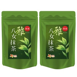 Hot Farm Yame Matcha Green Tea Yame Green Tea, 1.1 oz (30 g), Set of 2 Bags, Matcha Powder, Matcha Powder, For Teaching