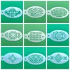 42 Pieces Face Paint Stencils Easy to for Kids Makeup