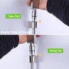 Angle Simple Shower Head Holder, Brass Shower Wand Bracket, Handheld