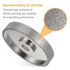 HARFINGTON Diamond Lapidary Wheel 6 Inch x 1 Inch Arbor