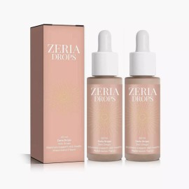 Unbranded 1-3X Zeria Drops Sunless Tanning Drops Natural Boost Melanin Enhancing Skin Tone - 2PCS