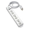 Tripp Lite Medical-Grade Power Strip, 6 Hospital-Grade Outlets, 15 ft.