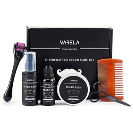 Varela Kit Cuidado Barba Artesanal Onzas Líquidas Paquete