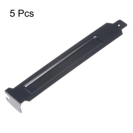 uxcell PCI Slot Covers with Screws for PC Case Dustproof Black 5pcs