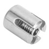 10Pcs Cross Cable Clamp Stainless Steel Wire Railing Clamp Fastener