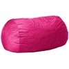 Chill Sack Bean Bag Chair Cover, 6-feet, Microsuede - Pink