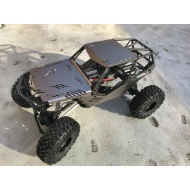 G-M Aluminum Body Panel Kit for 1/10 Axial Wraith Grey