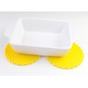 Yellow Drinks Coasters Set of 6 by Stone & Thyme