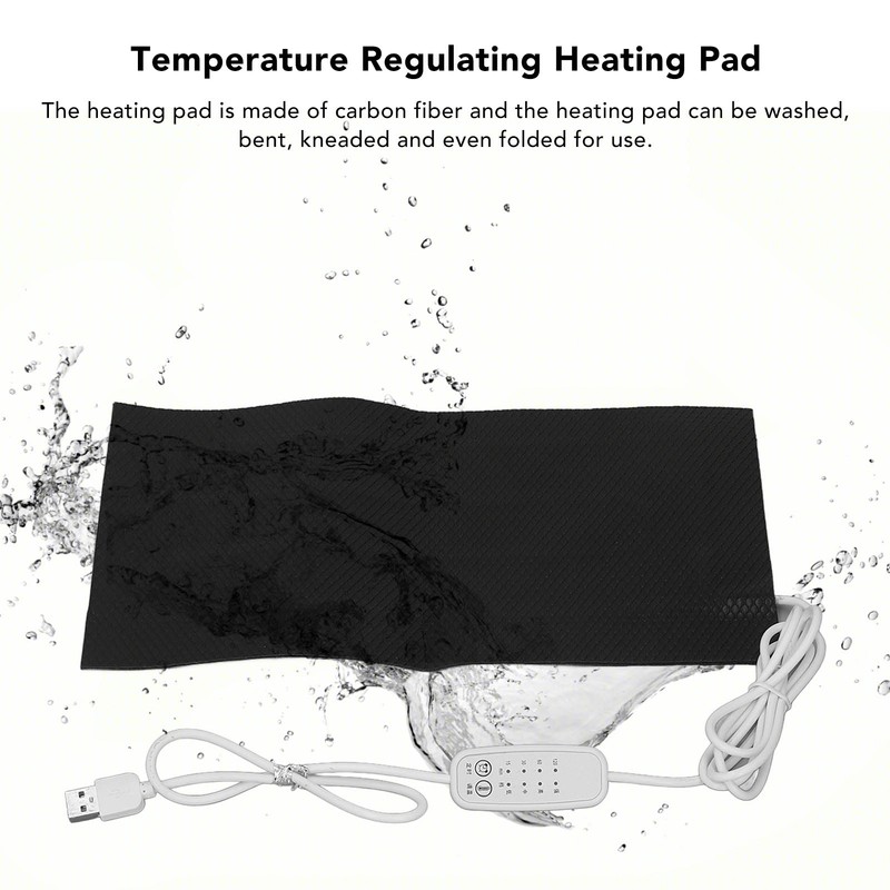 Temperature Regulating Heating Pad 4 Gear USB Power Waterproof Electric