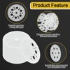 sourcing map Plastic Washers for Foam Board Fasteners, 500Pcs 45mm/1.77inch