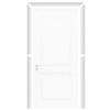 Maasechs 5 Pcs Mitered White PVC Brickmould Outdoor Door Trim