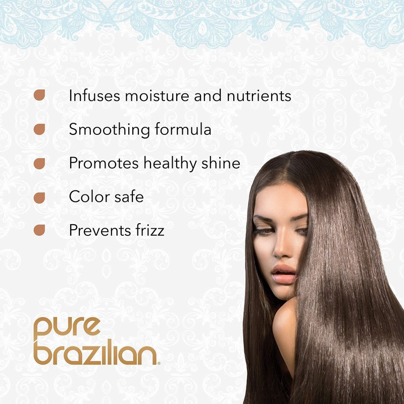 PURE BRAZILIAN - 4 Piece Essential Travel Size Kit: Anti-Frizz