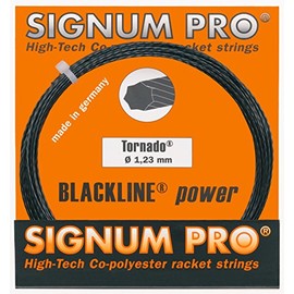 Signum Pro Unisex's Tornado String Set-Black, 1.29 mm