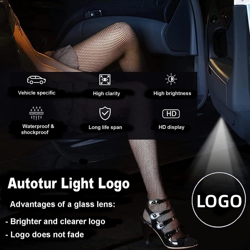 High definition LED projection welcome light，Logo Projector Puddle Lights，Compatible with