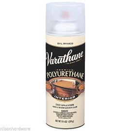 3 Pk 11.25 oz Clear Gloss Varathane Interior Spray Polyurethane 9081