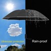 FATONESA Reverse Umbrellas for Rain Windproof-Inverted Compact Folding Automatic Reflective
