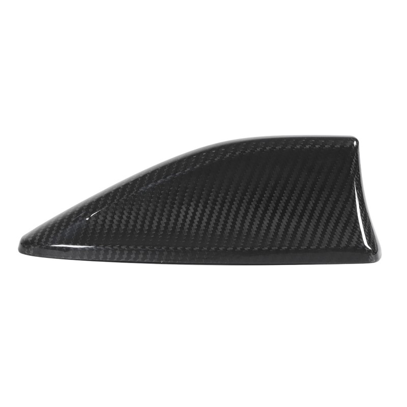 Shark Fin Antenna Cover Black Self Adhesive Carbon Fiber Decoration