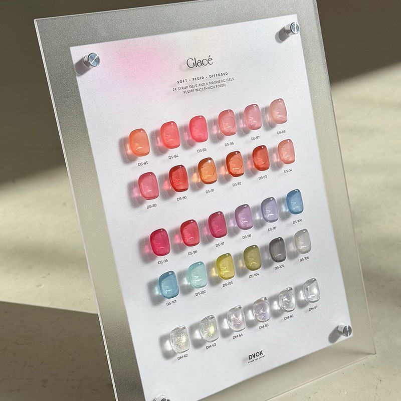 Divock Divok Glasse 30 types of individual magnetic gel syrup