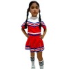 Disfraz de animadora para niñas pequeñas (M / 5-8 años,