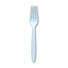 Creative Converting Touch of Color Plastic Forks, 7", Pastel Blue