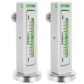 Ziopetru 2 Pack Adjustable Magnetic Gauge Tool, Wheel Camber, Caster Pillar and Wheel Alignment Tools for Automotive Truck RV Tire Repair