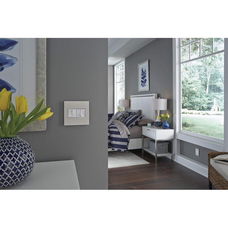 Legrand adorne 15 Amp Whisper Single-Pole 3-Way Light Switch (with